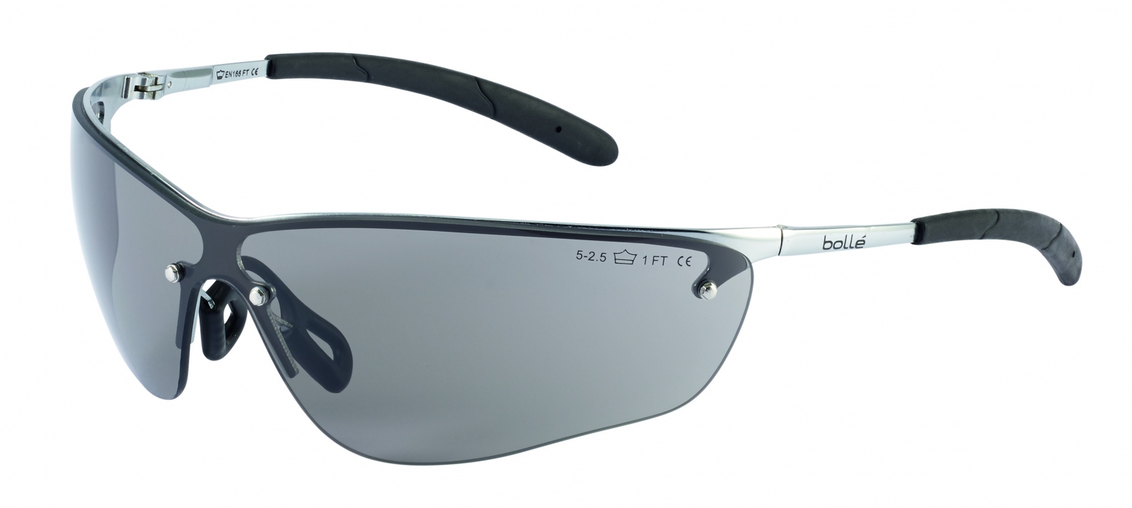 pics/Bollé/SILIUM SILPSF/bolle-silium-silpsf-safety-glasses-pc-smoke-as-af-en166-front-2.jpg